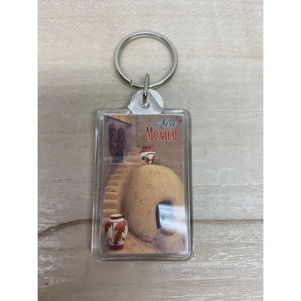 Vtg Key Chain New Mexico Travel Souvenir NOS